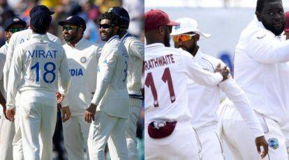 India dominates Day 2 of the first Test against the West Indies, while fans eagerly follow the exciting cricket match.