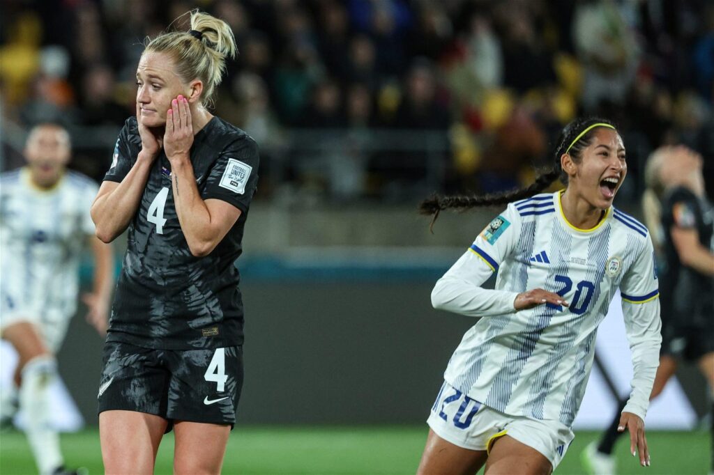 Philippines stun New Zealand in historic FIFA Women's World Cup upset.