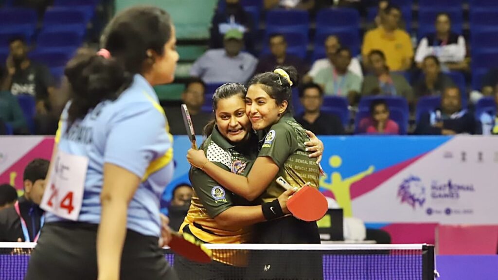 Ayhika Mukherjee, ranked World No. 135, achieved a stunning upset by defeating World No. 26 Lily Zhang from the USA, paving the way for her franchise, Dabang Delhi TTC, to secure an 11-4 victory against U Mumba TT in the ongoing IndianOil Ultimate Table Tennis Season 4.