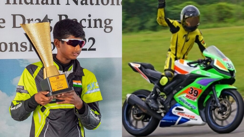 13-year-old motorcycle racing prodigy Copparam Shreyas Hareesh tragically lost his life in a crash during the MRF MMSC FMSCI Indian National Motorcycle Racing Championship 2023.