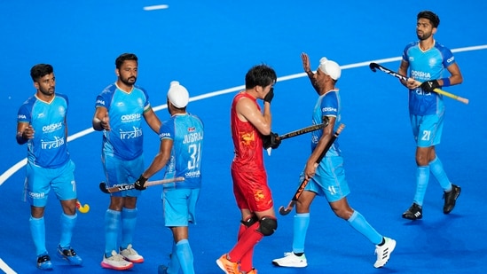 Indian Men's Hockey Team Dominates with a 7-2 Victory Against China in Asian Champions Trophy