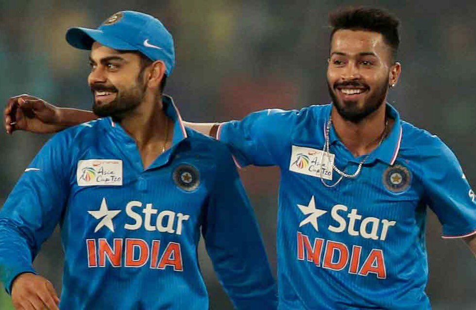 India secures a dominant 200-run victory over West Indies in ODI decider, with Hardik Pandya crediting Virat Kohli for his improved batting performance.