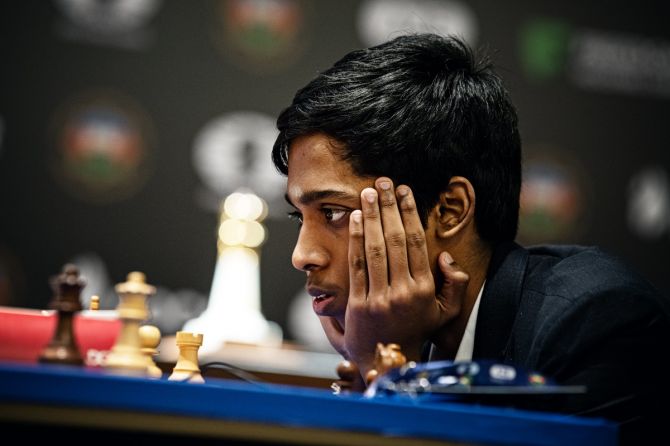 India's rising chess star Rameshbabu Praggnanandhaa holds Magnus Carlsen to a draw in the FIDE Chess World Cup 2023 final.