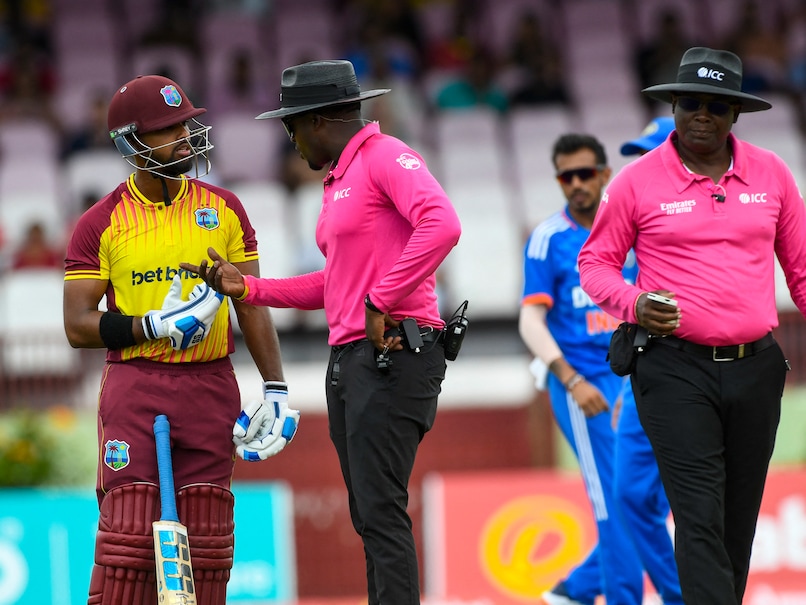 West Indies cricketer Nicholas Pooran reprimanded by ICC for breaching Code of Conduct despite outstanding performance in second T20I against India.