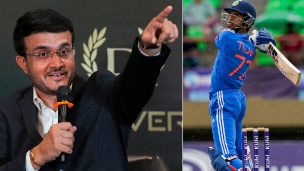 Sourav Ganguly backs Tilak Varma for No. 4 spot in ICC World Cup 2023, citing Shreyas Iyer's uncertain availability.