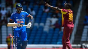West Indies clinch a thrilling victory by four runs against India in the opening T20 match, thanks to captain Rovman Powell's crucial contribution with the bat.